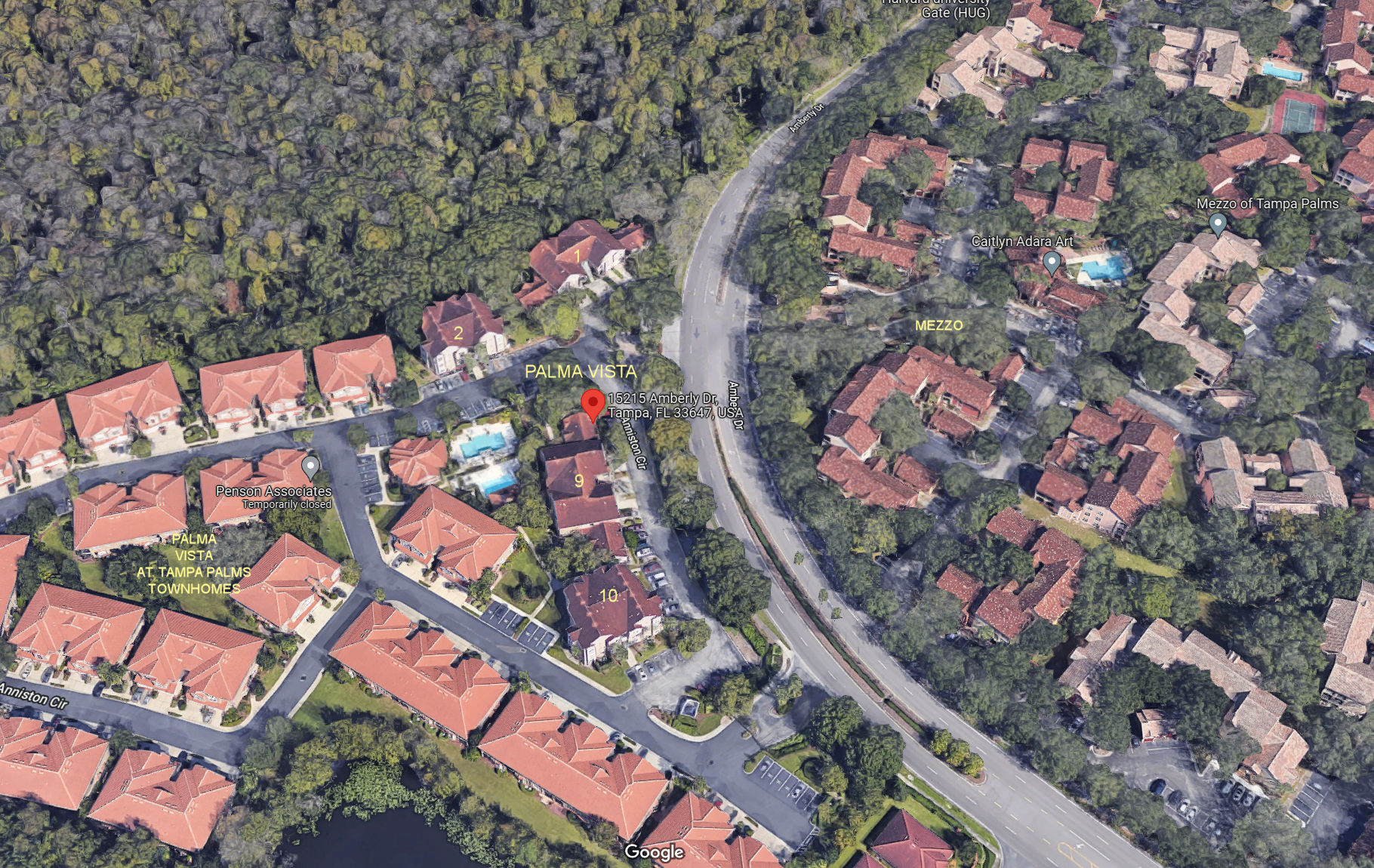 Aerial photo of Palma Vista