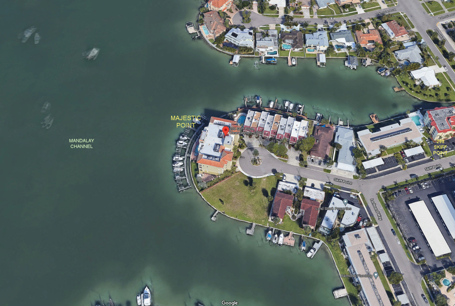 Aerial photo of Majestic Point