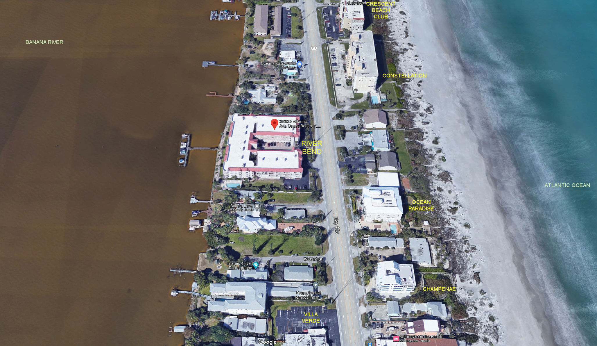 Aerial photo of River Bend
