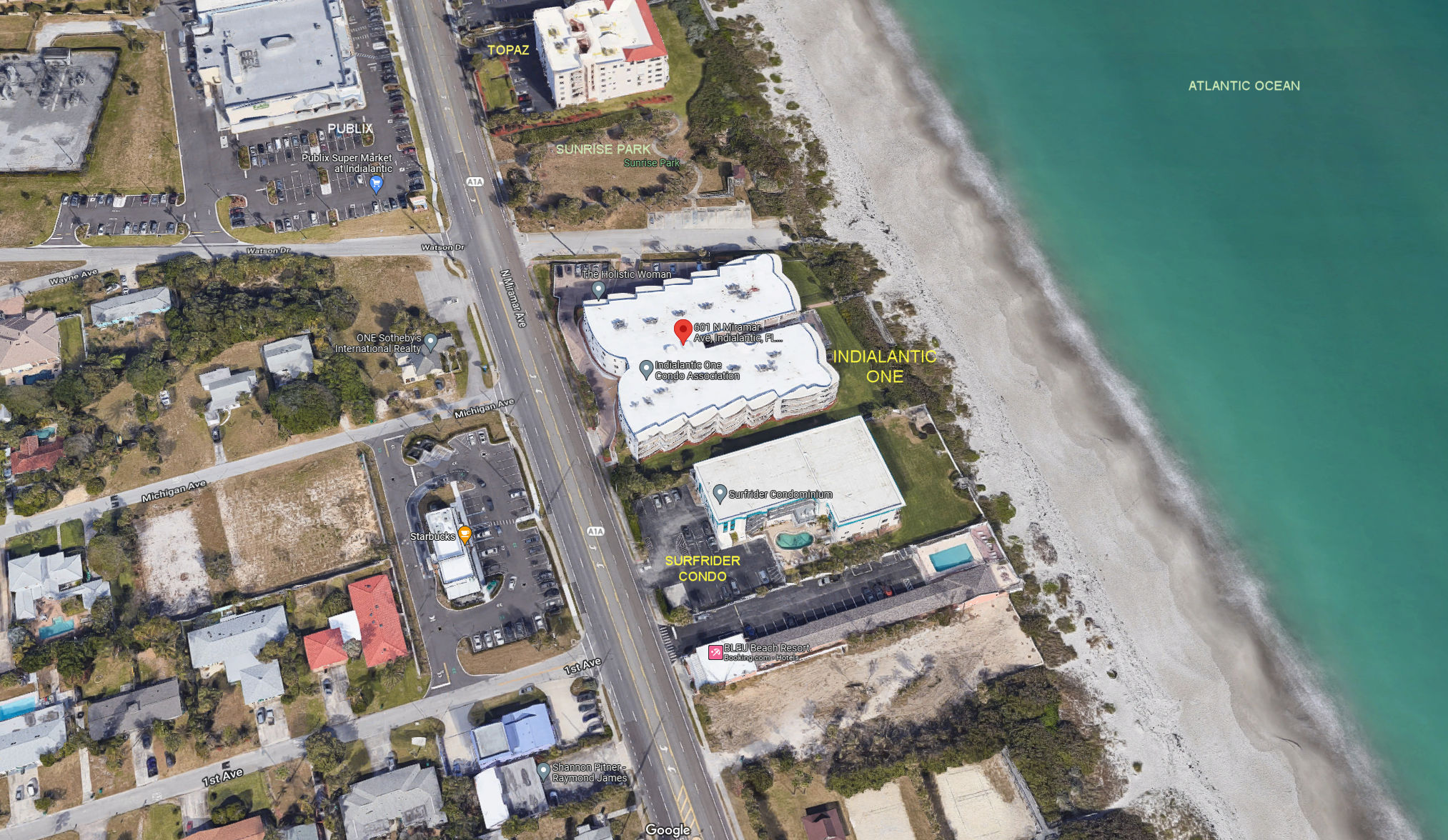 Aerial photo of Indialantic One