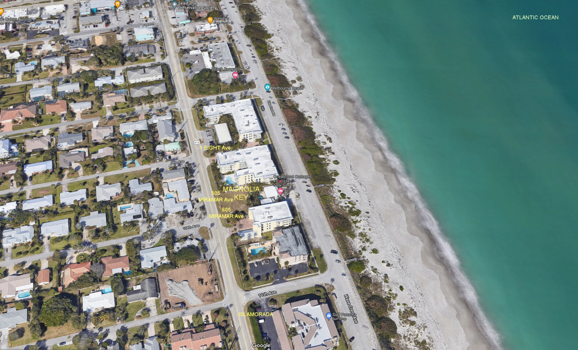 Aerial photo of Magnolia Key