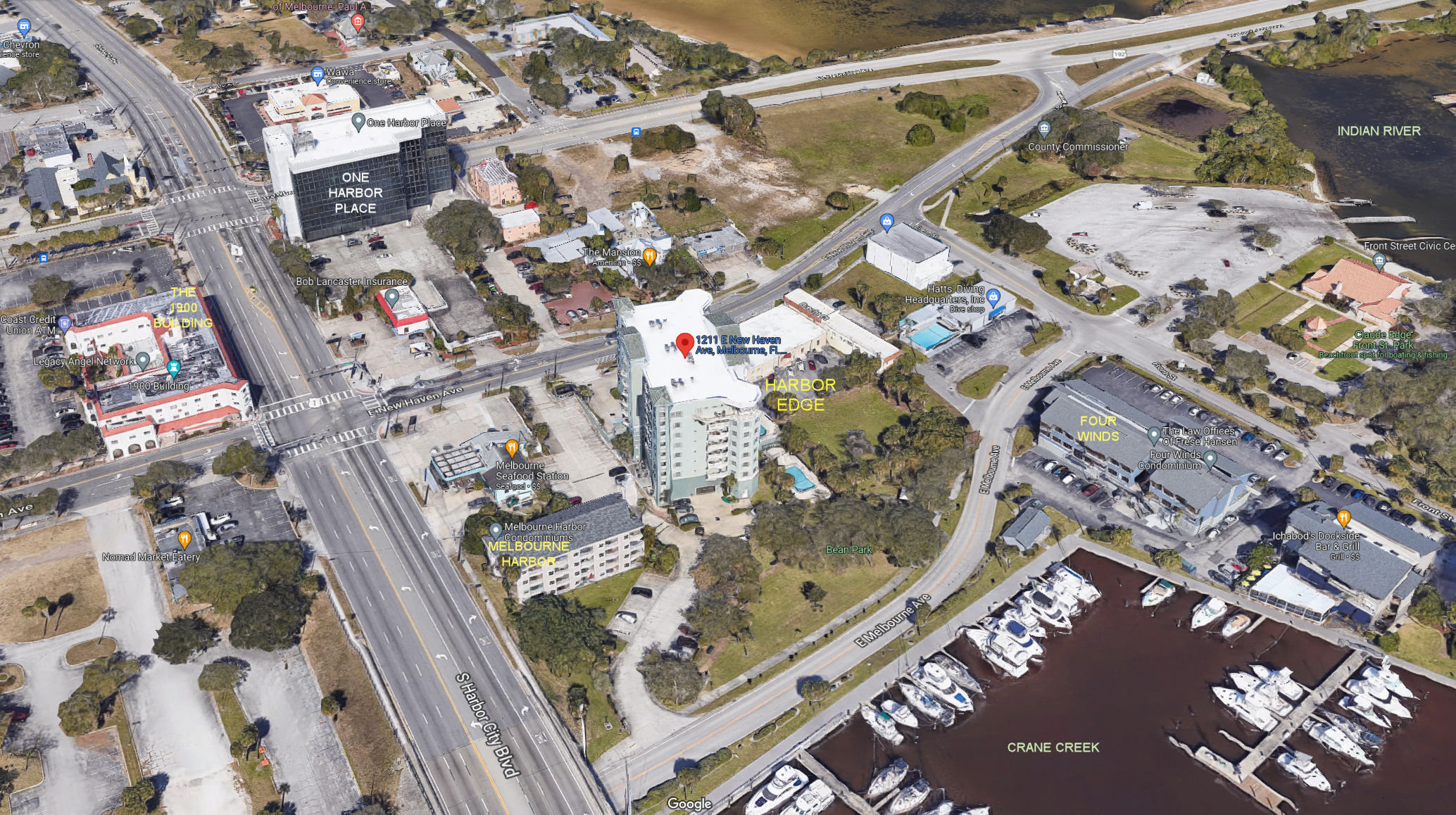 Aerial photo of Harbor Edge