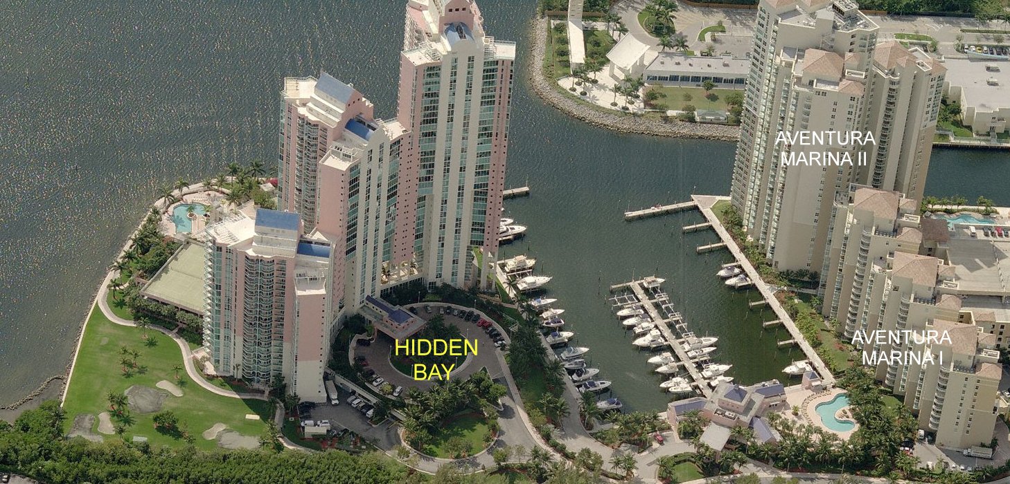 Aerial photo of Hidden Bay