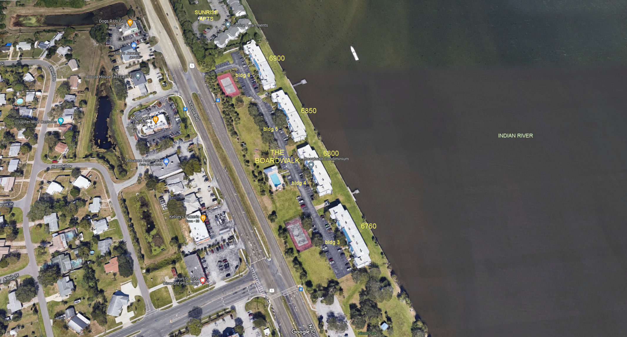 Aerial photo of Boardwalk (The) 6760-6800-6850-6900