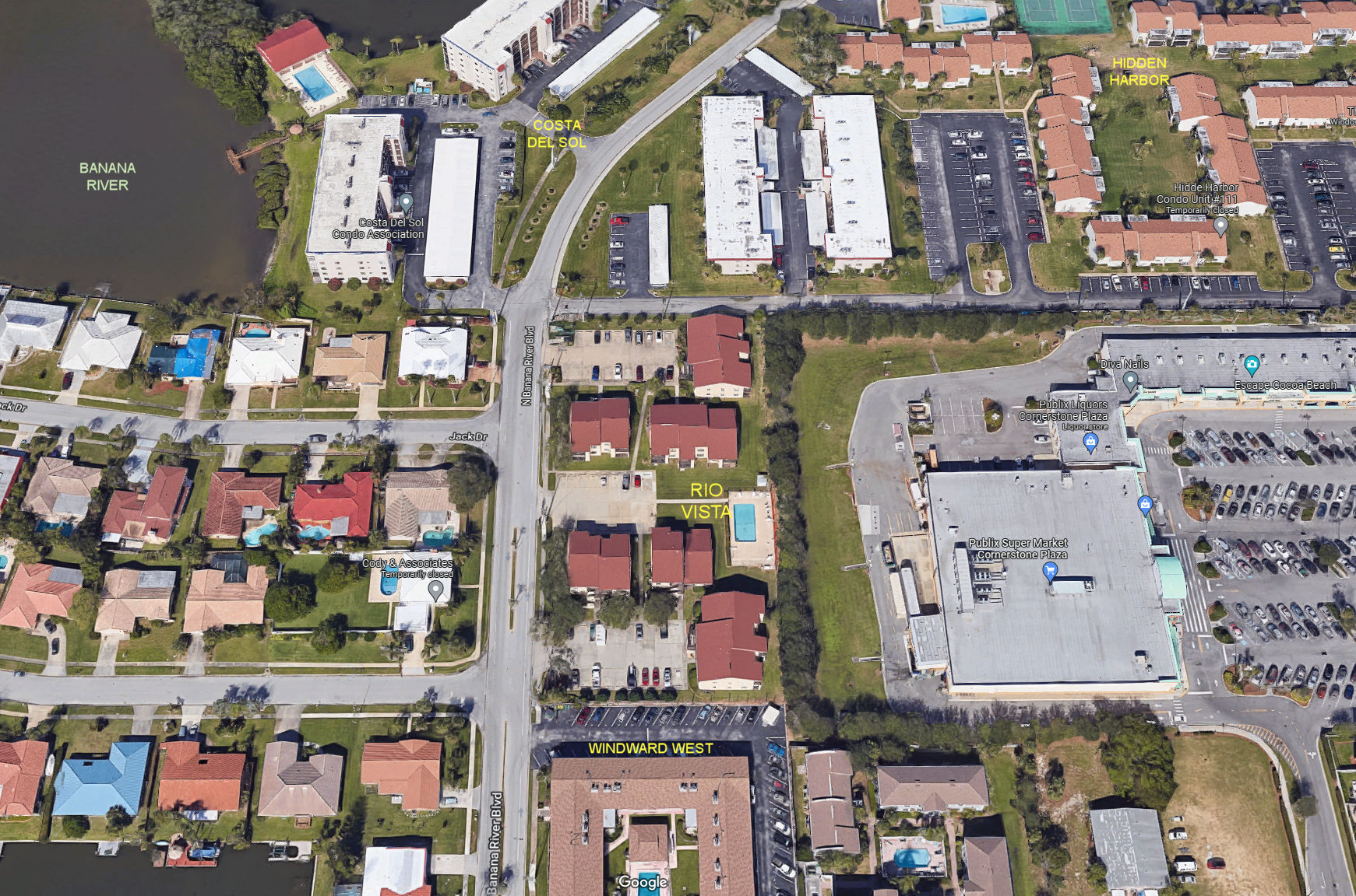 Aerial photo of Rio Vista