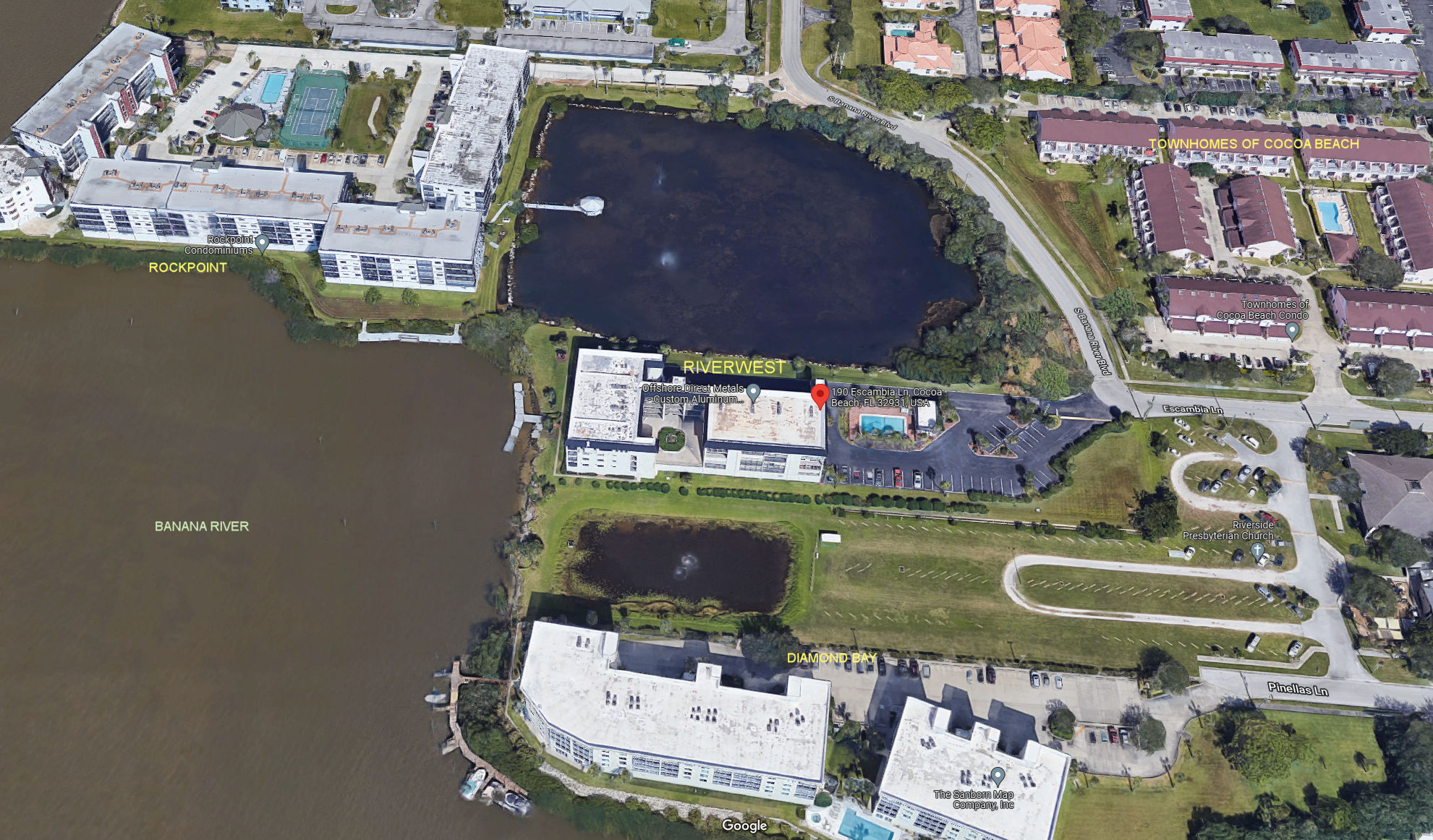 Aerial photo of Riverwest