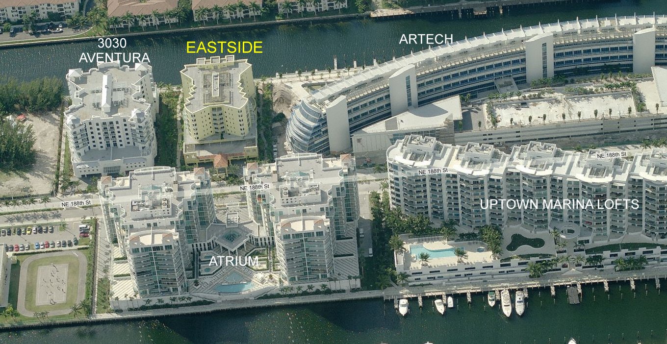 Aerial photo of Eastside