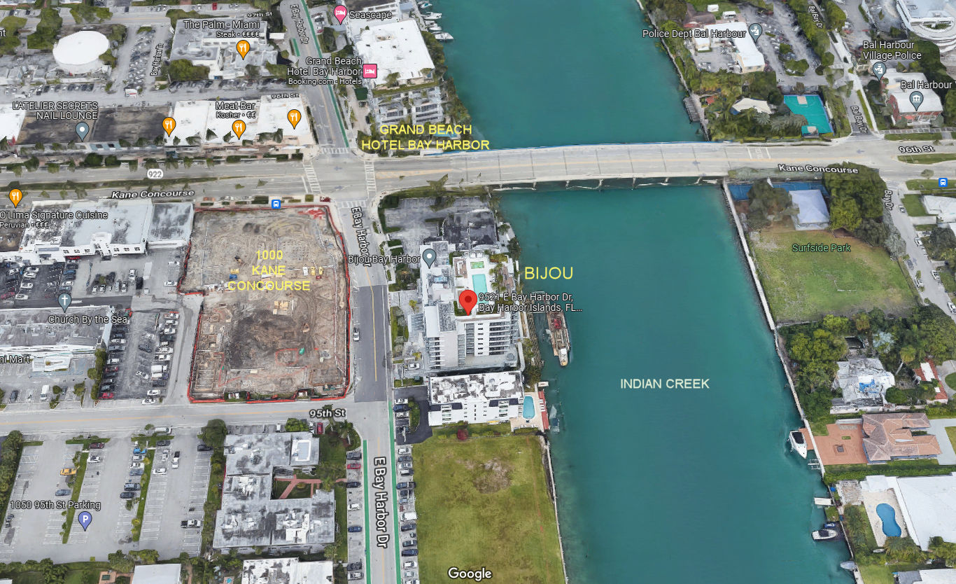 Aerial photo of Bijou