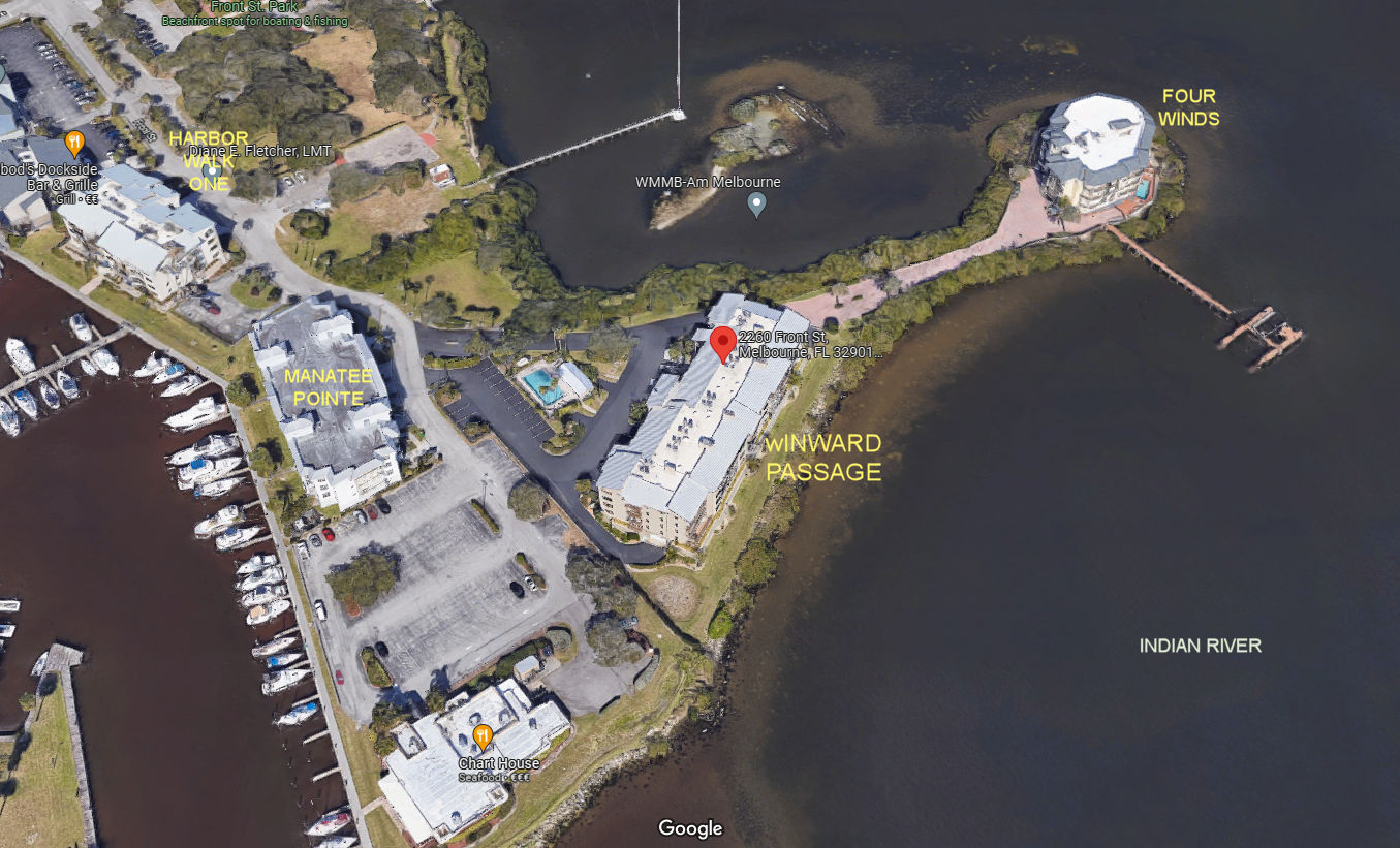 Aerial photo of Windward Passage