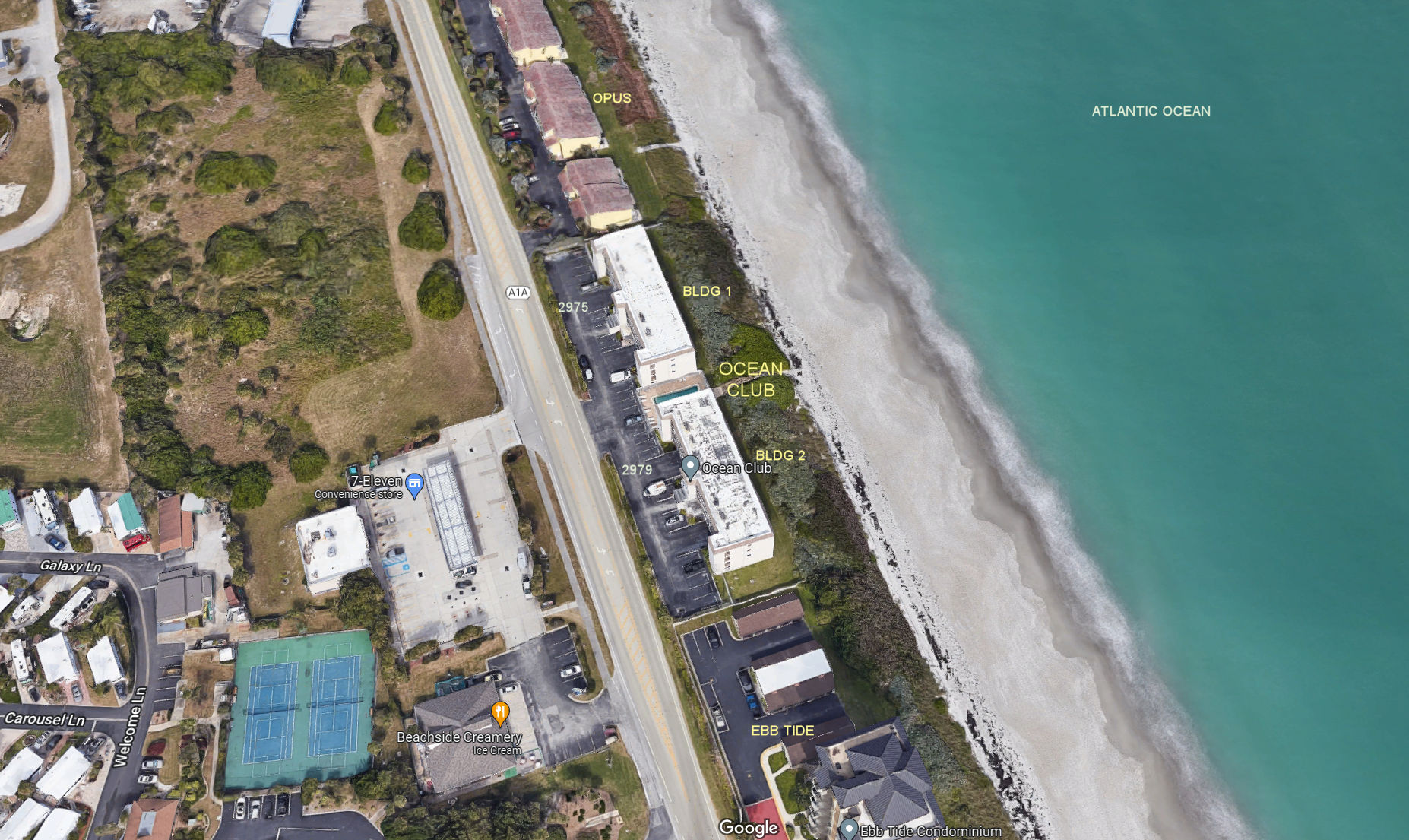 Aerial photo of Ocean Club 2975&2979)