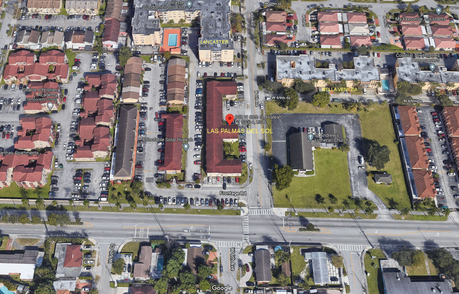 Aerial photo of Las Palmas del Sol