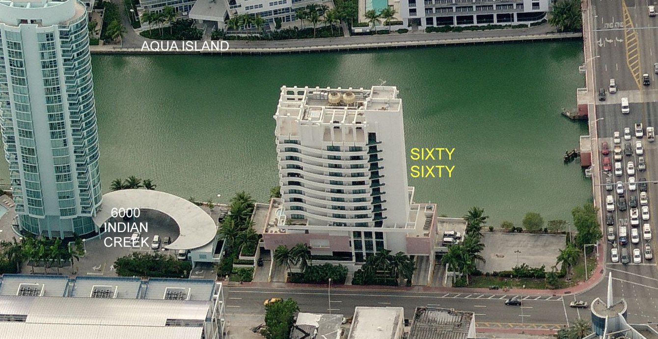 Aerial photo of Sixty Sixty