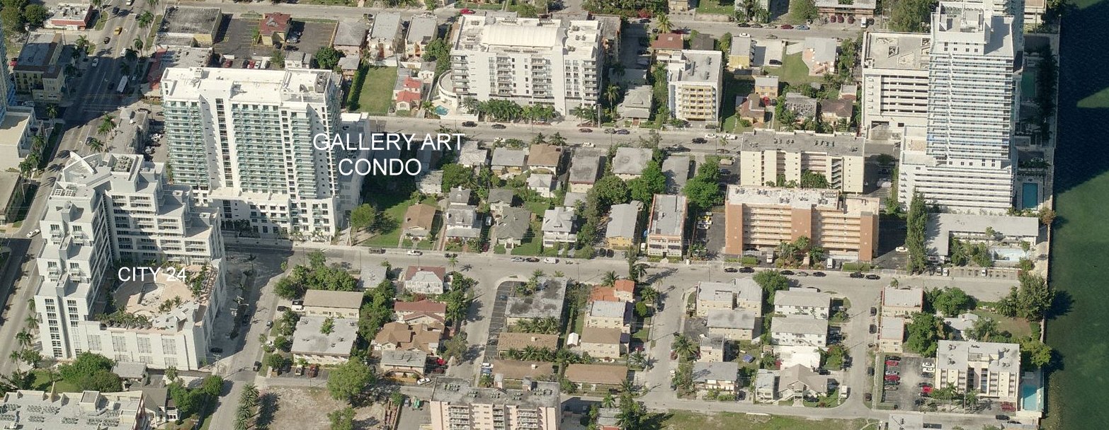 Aerial photo of Gallery Art - Mondrian