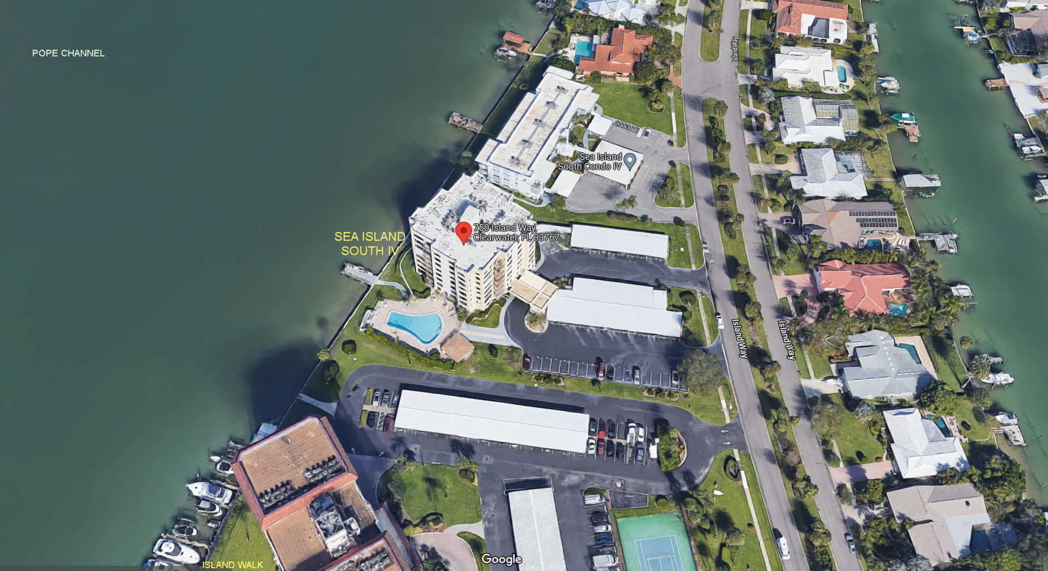 Aerial photo of Sea Island South IV