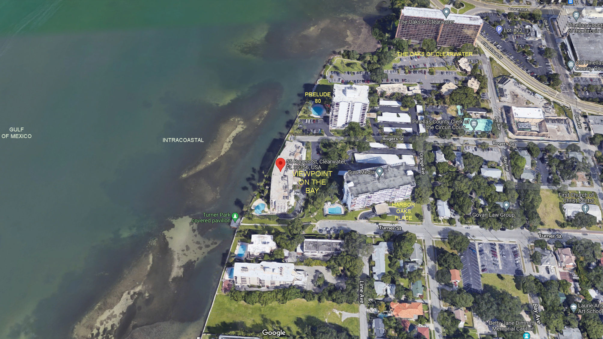 Aerial photo of Viewpoint on the Bay