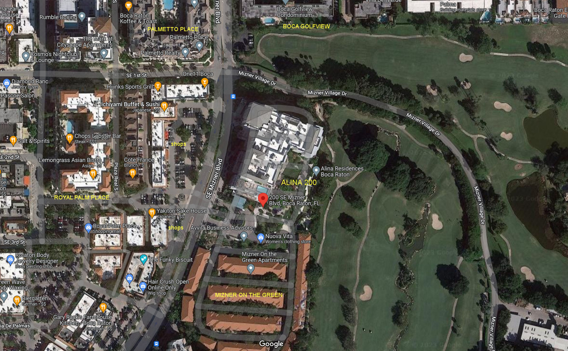 Aerial photo of Alina 200