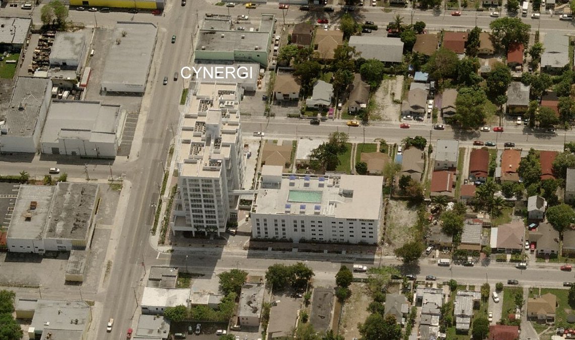 Aerial photo of Cynergi