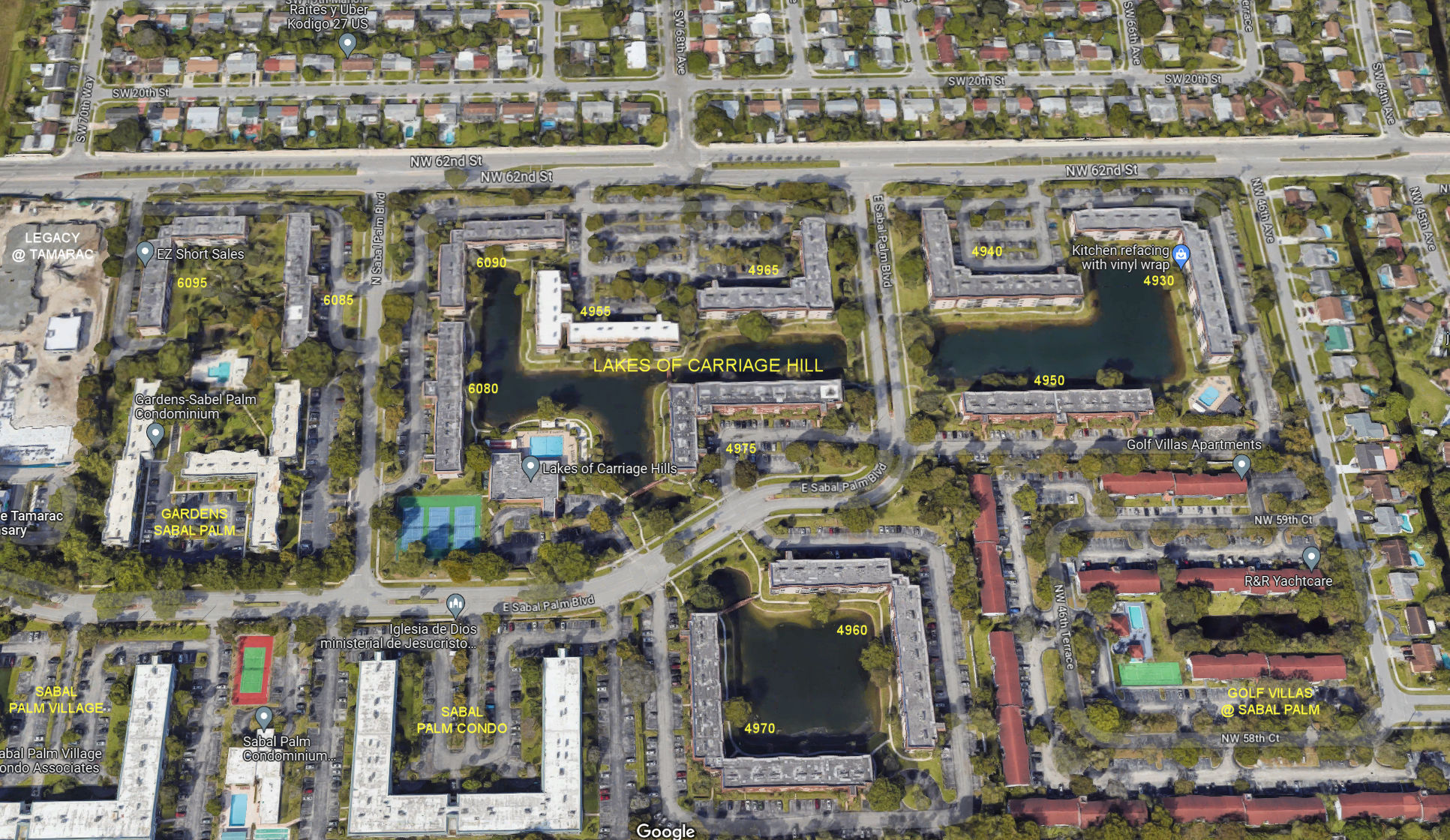 Aerial photo of Lakes of Carriage Hills 1 to 12