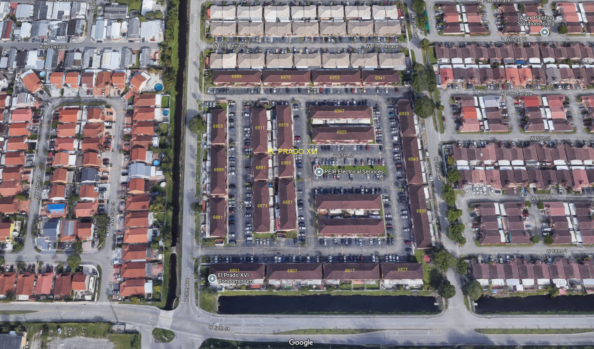 Aerial photo of el Prado XVI