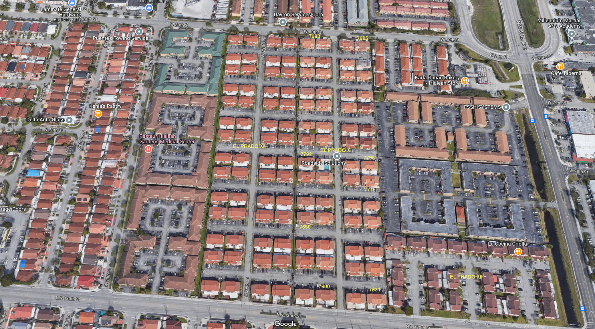 Aerial photo of el Prado XI