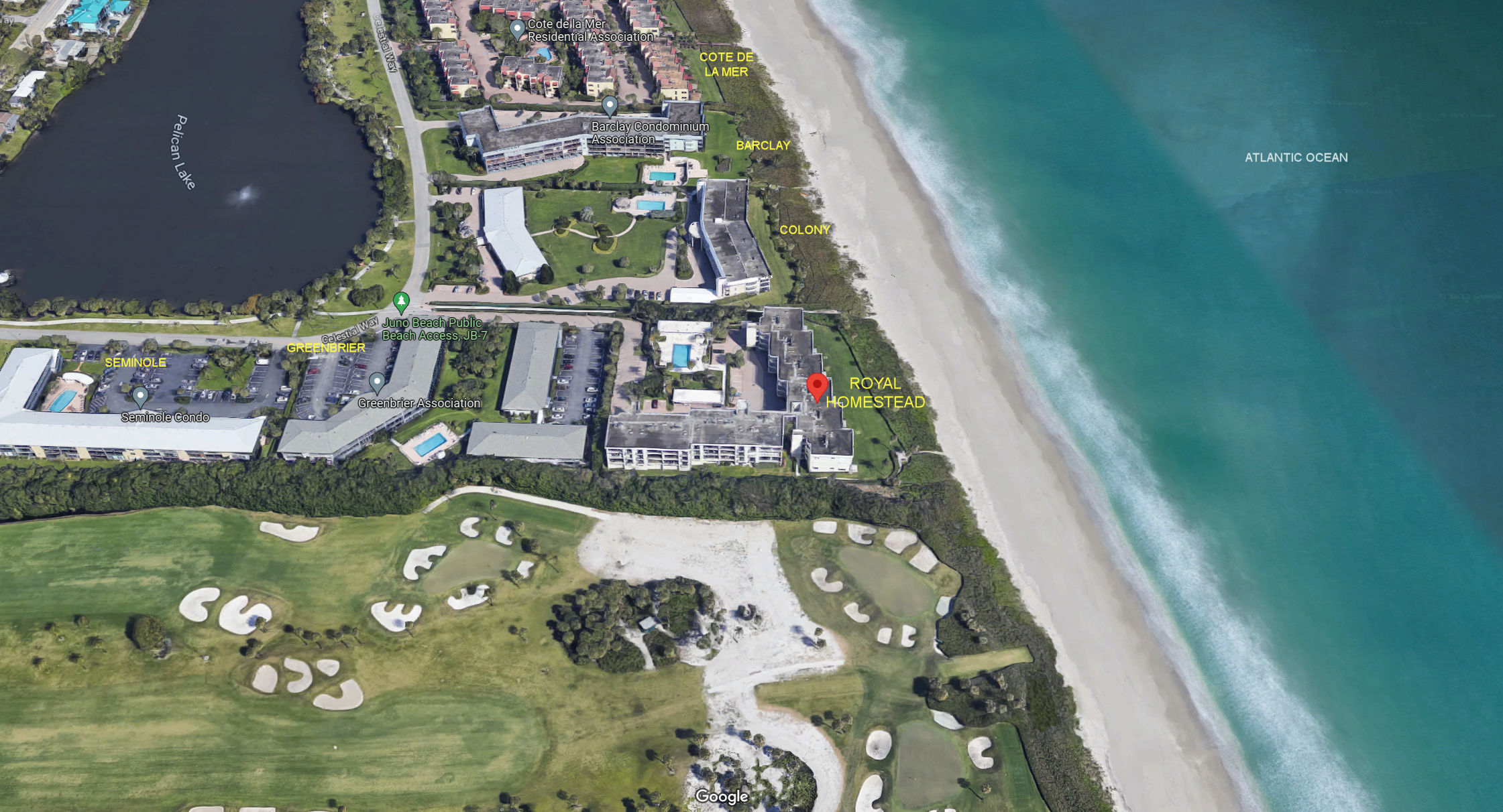 Aerial photo of Royal Homestead