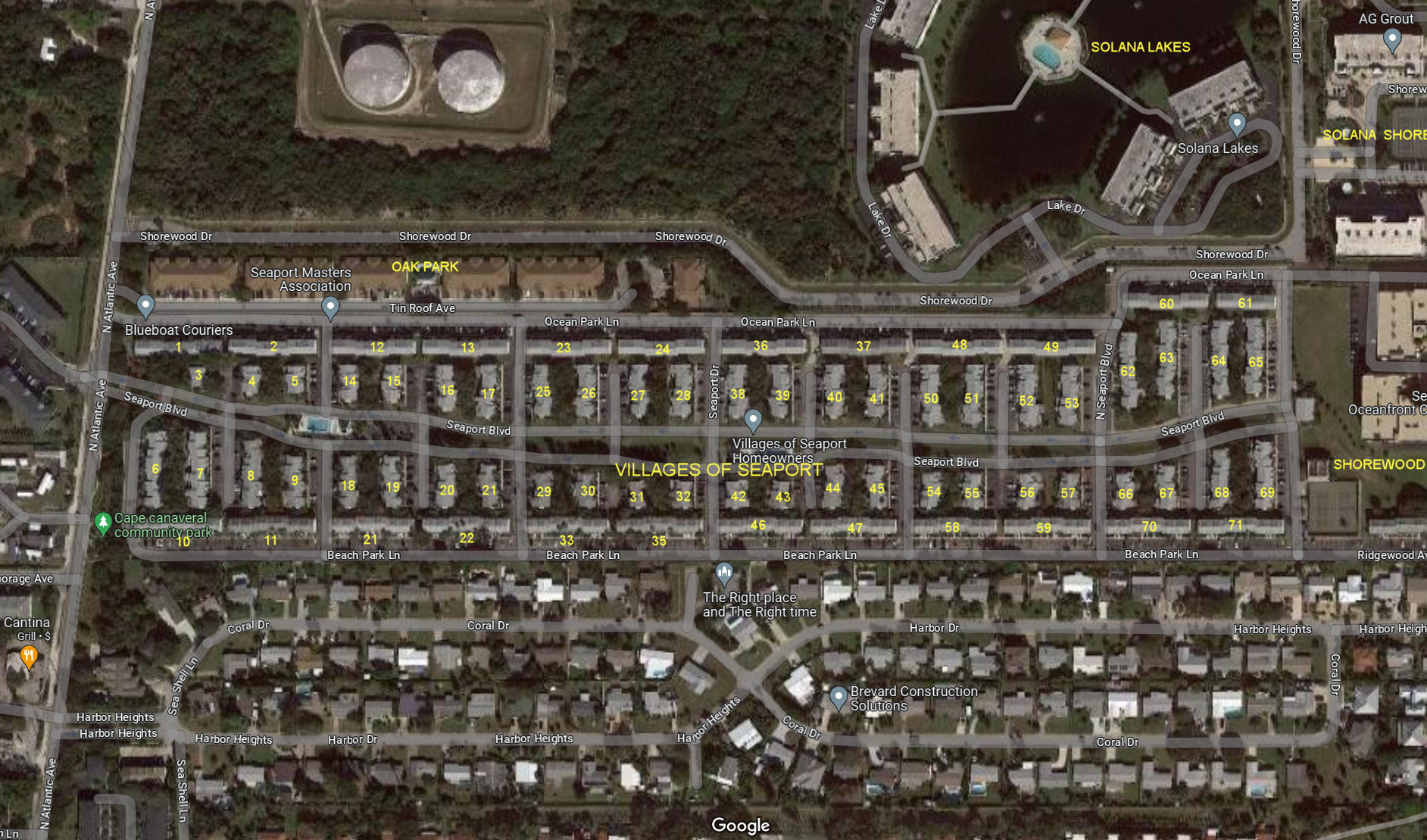 Aerial photo of Villages of Seaport (The)