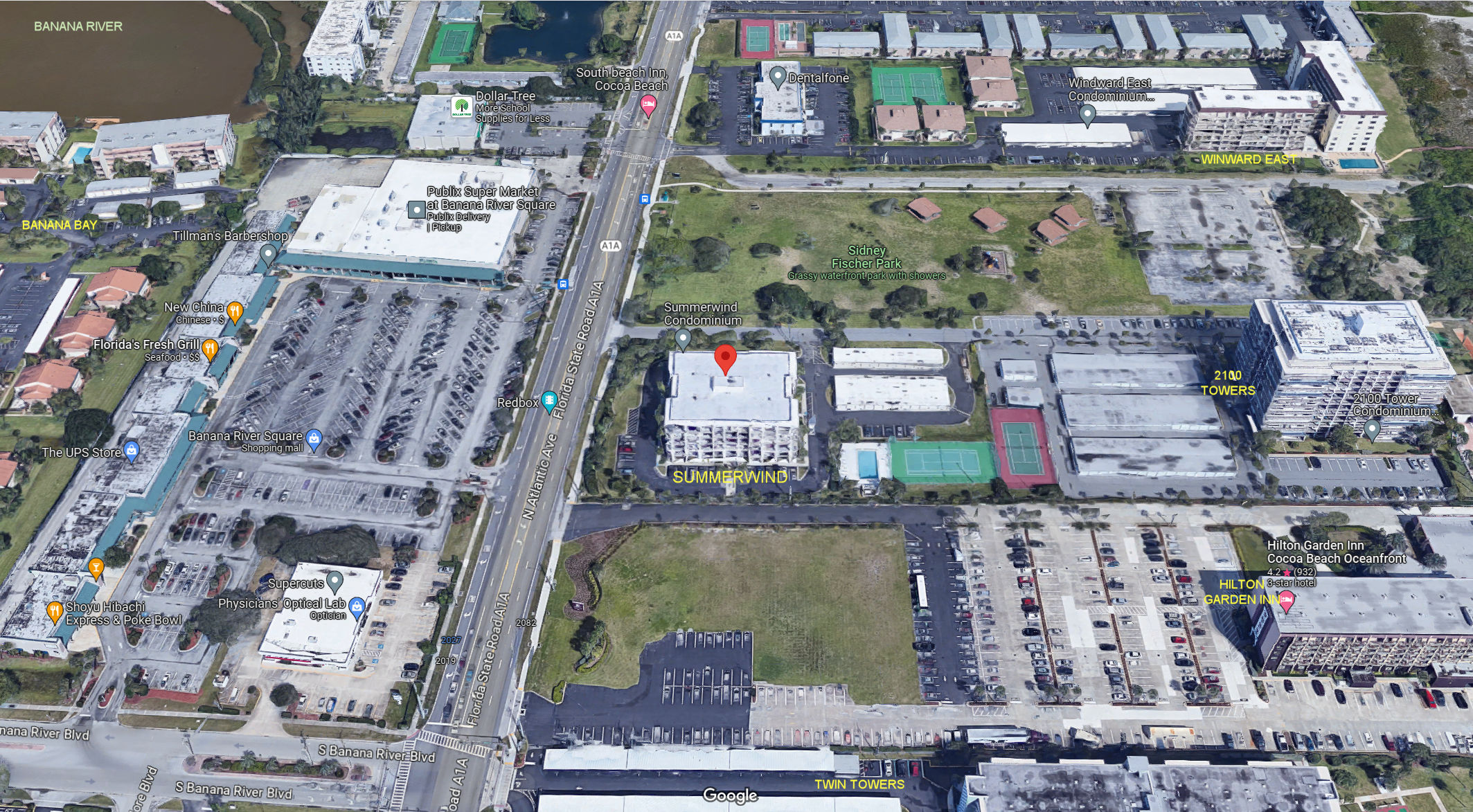 Aerial photo of Summerwind