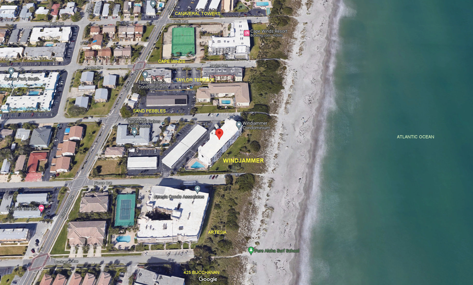 Aerial photo of Windjammer (The)