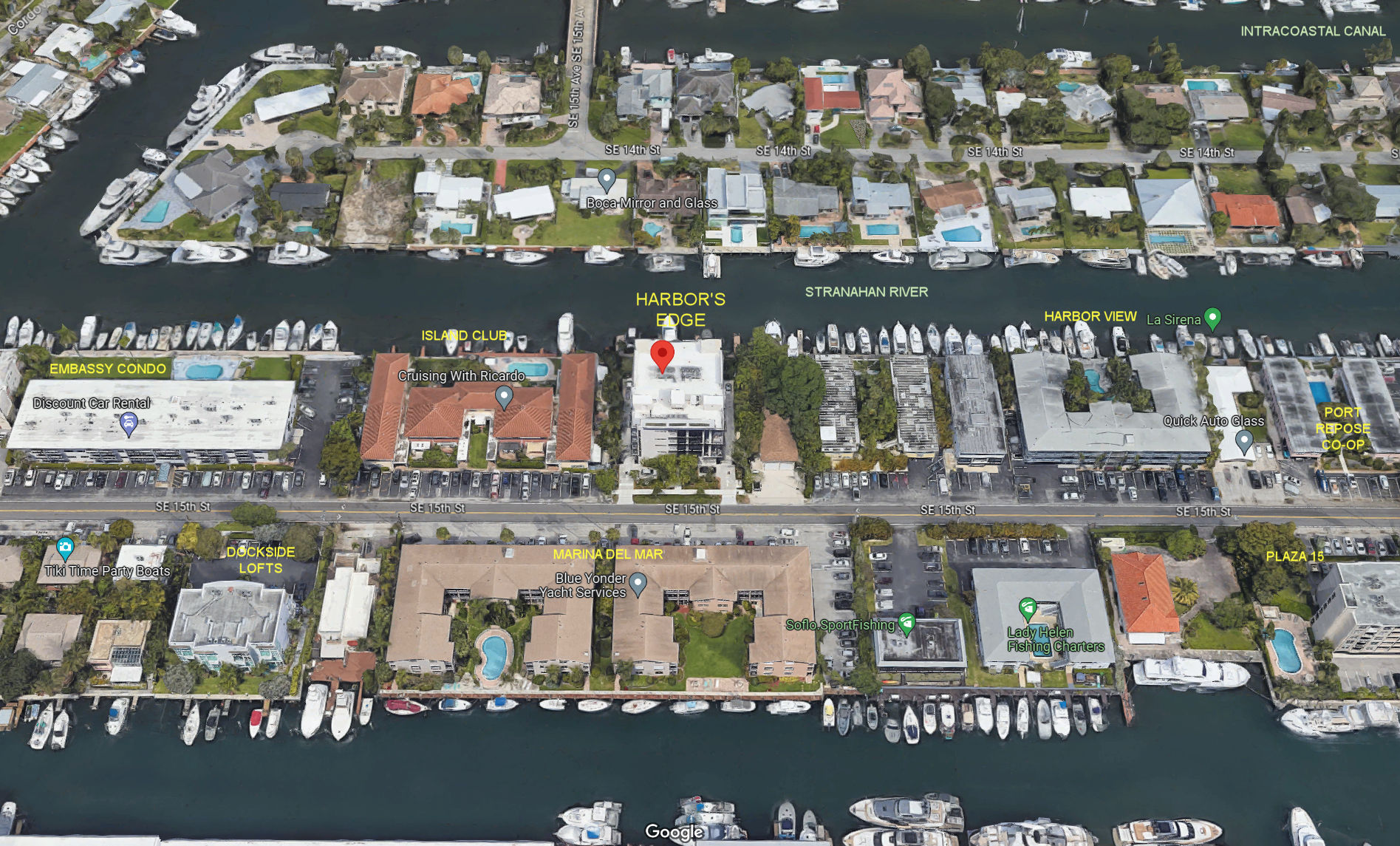 Aerial photo of Harbor's Edge