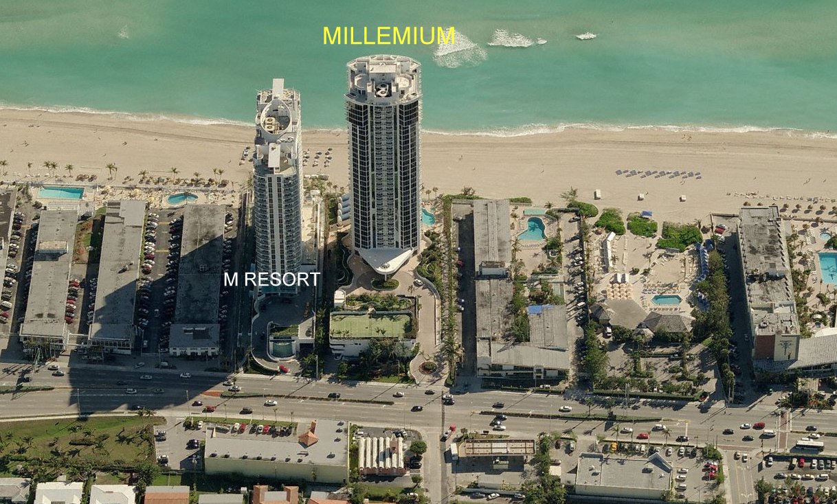 Aerial photo of Millenium