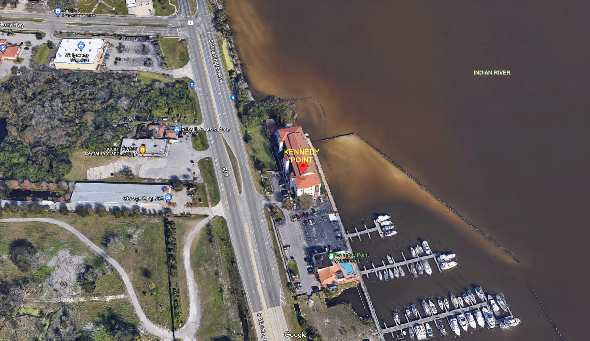 Aerial photo of Kennedy Point