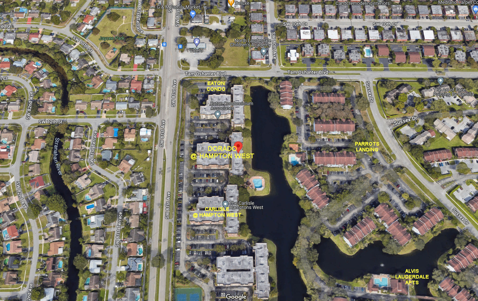 Aerial photo of Dorado at Hampton West