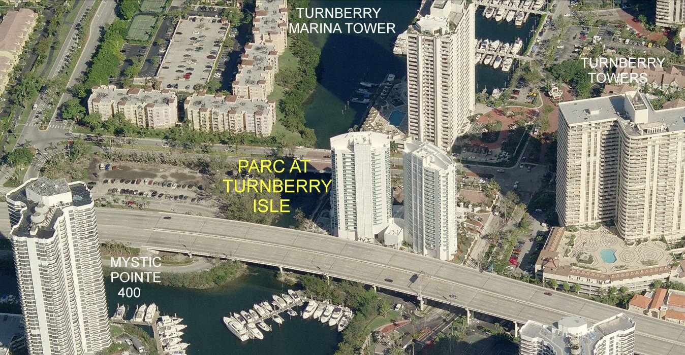 Aerial photo of Parc at Turnberry Isle