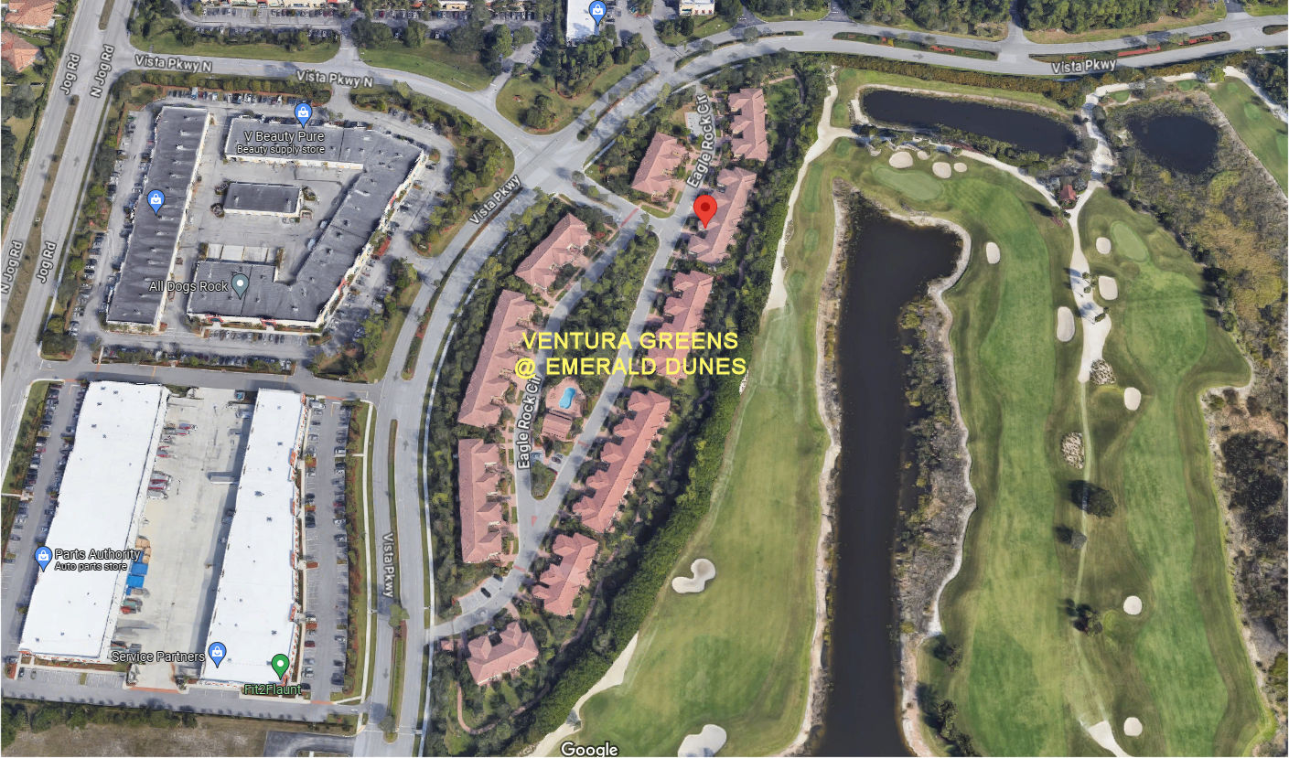 Aerial photo of Ventura Greens at Emerald Dunes