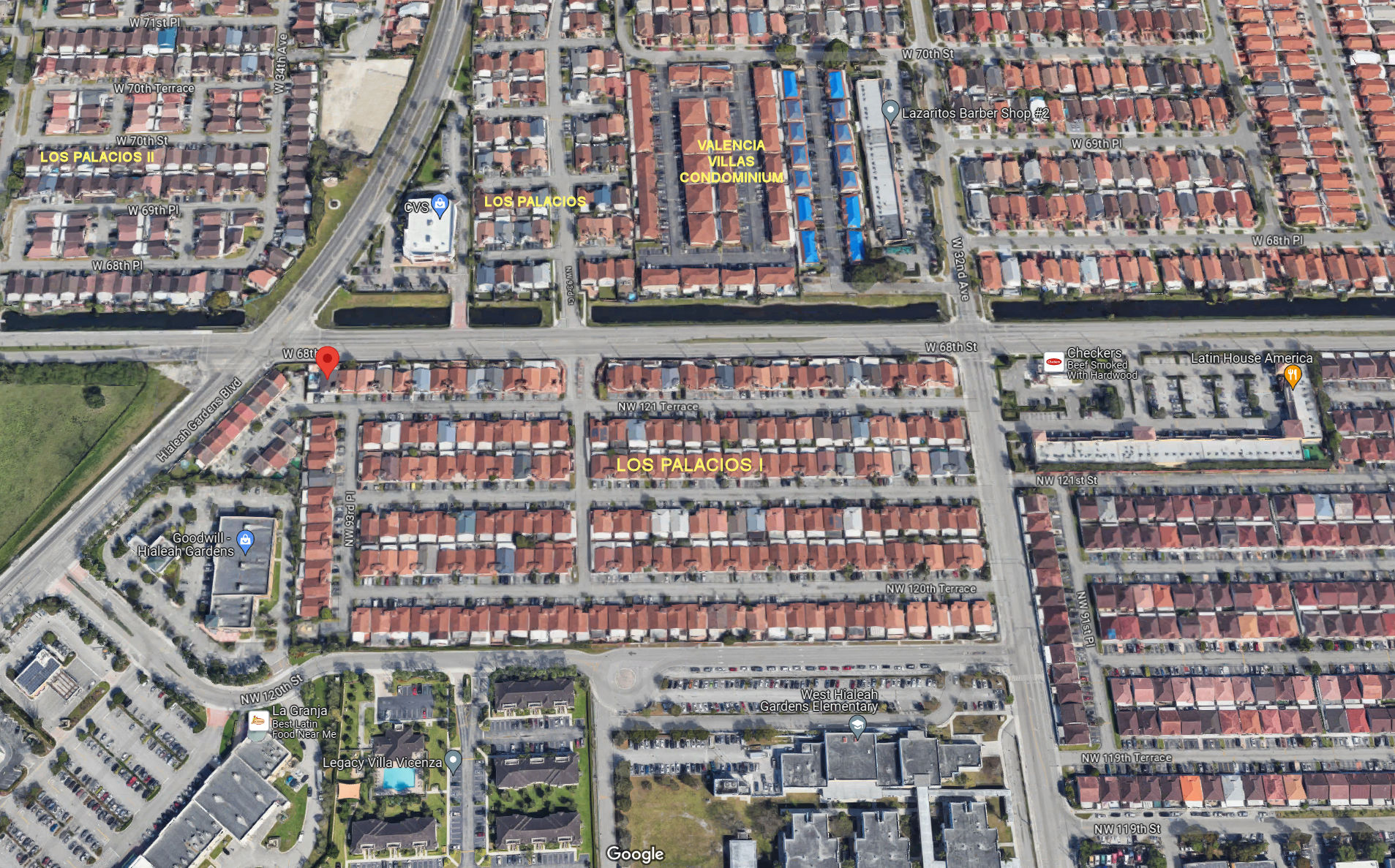 Aerial photo of Los Palacios I