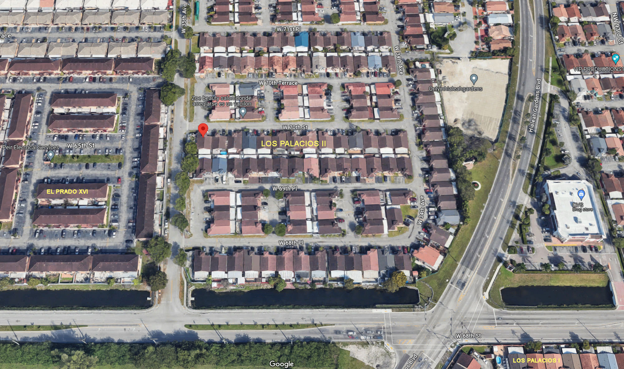 Aerial photo of Los Palacios II