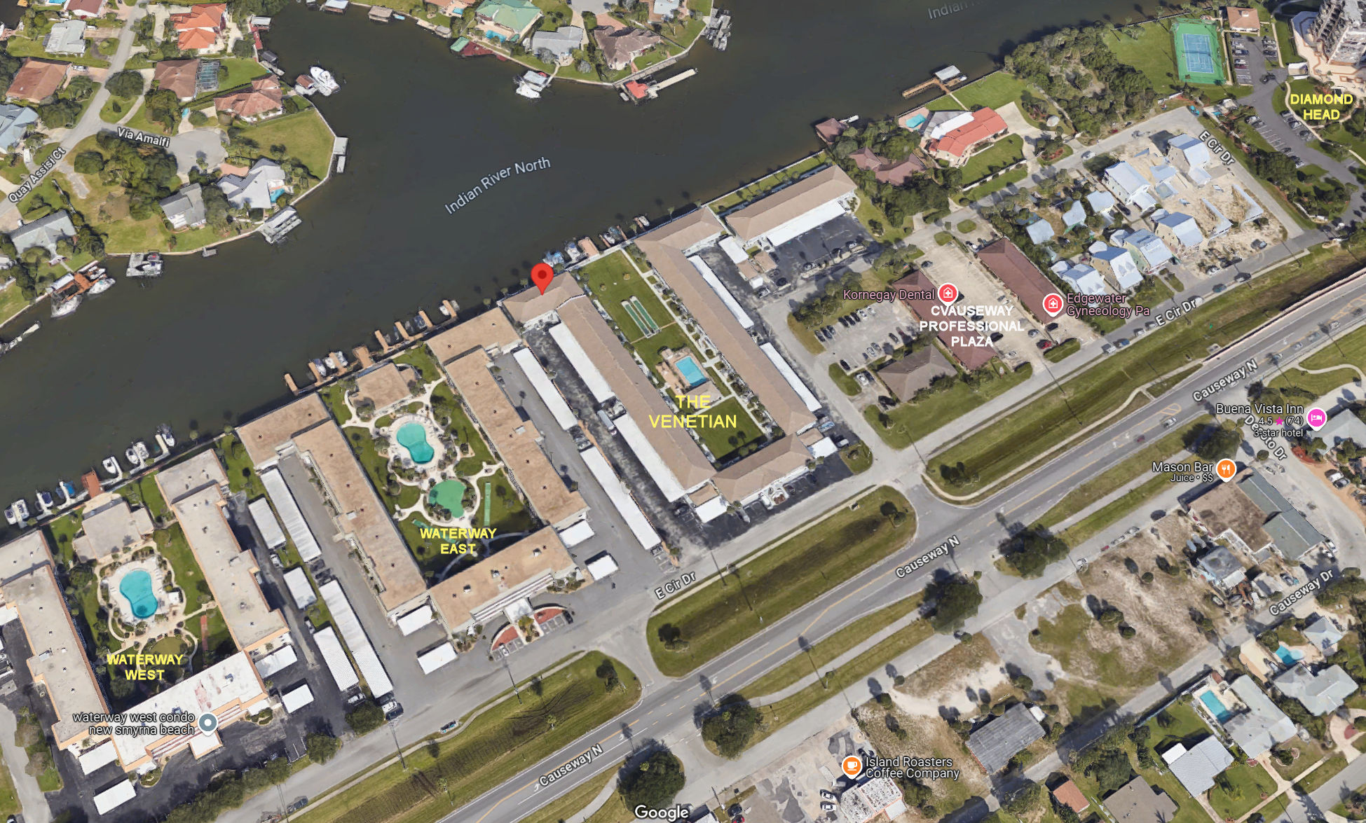 Aerial photo of Venetian