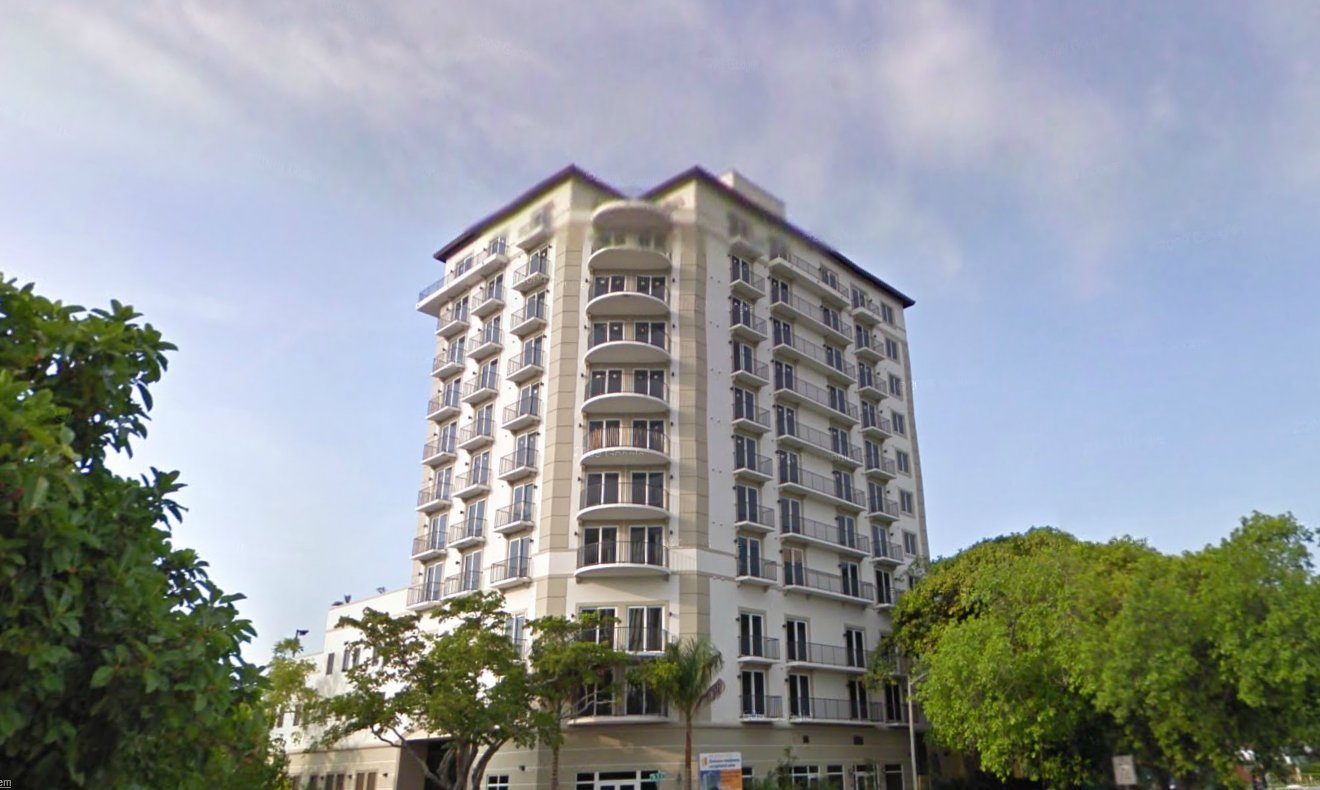 Aerial photo of Brickell Way