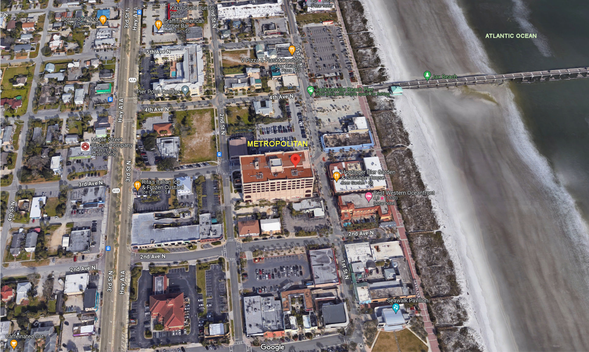 Aerial photo of Metropolitan