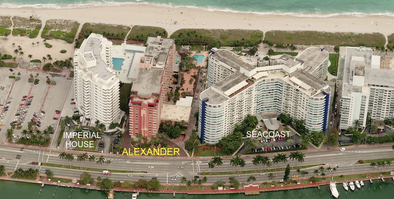 Aerial photo of Alexander