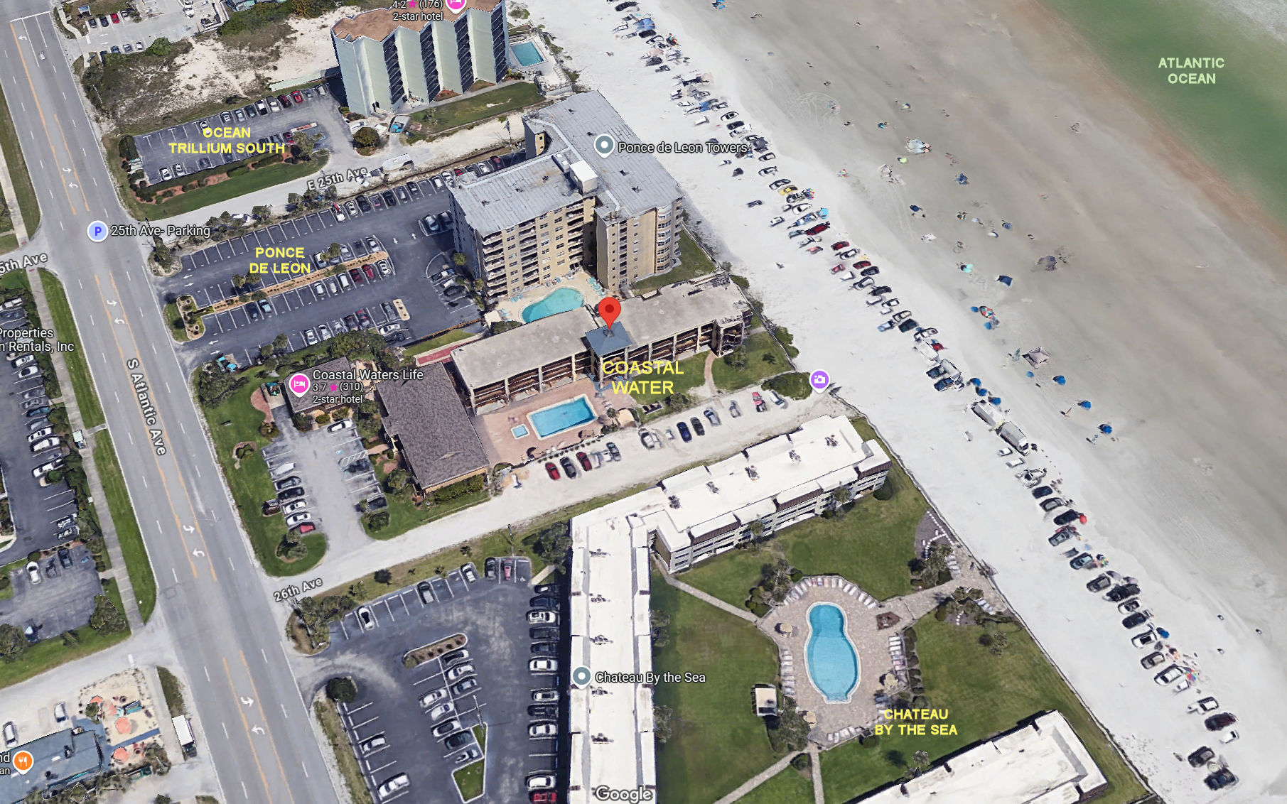 Aerial photo of Coastal Waters