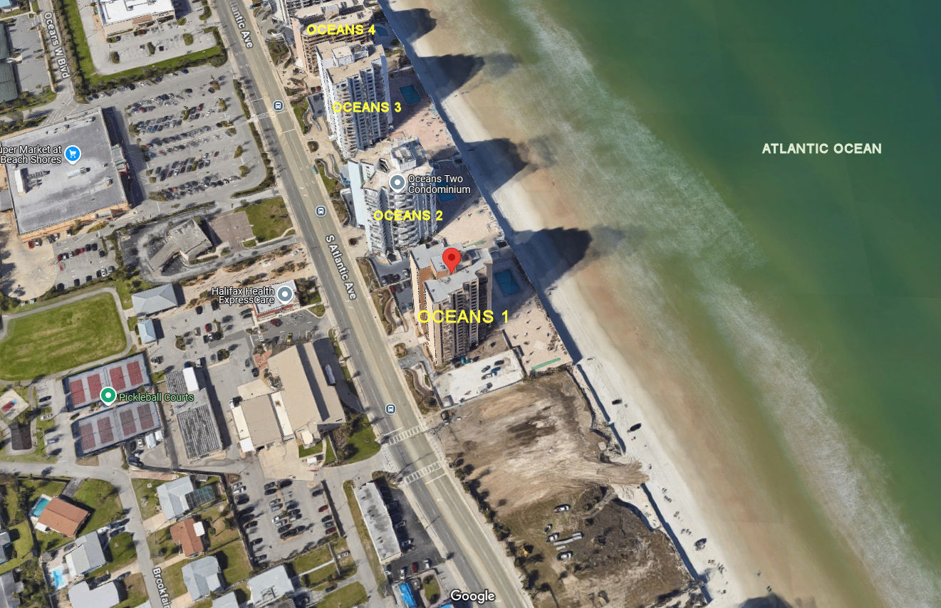 Aerial photo of Oceans One