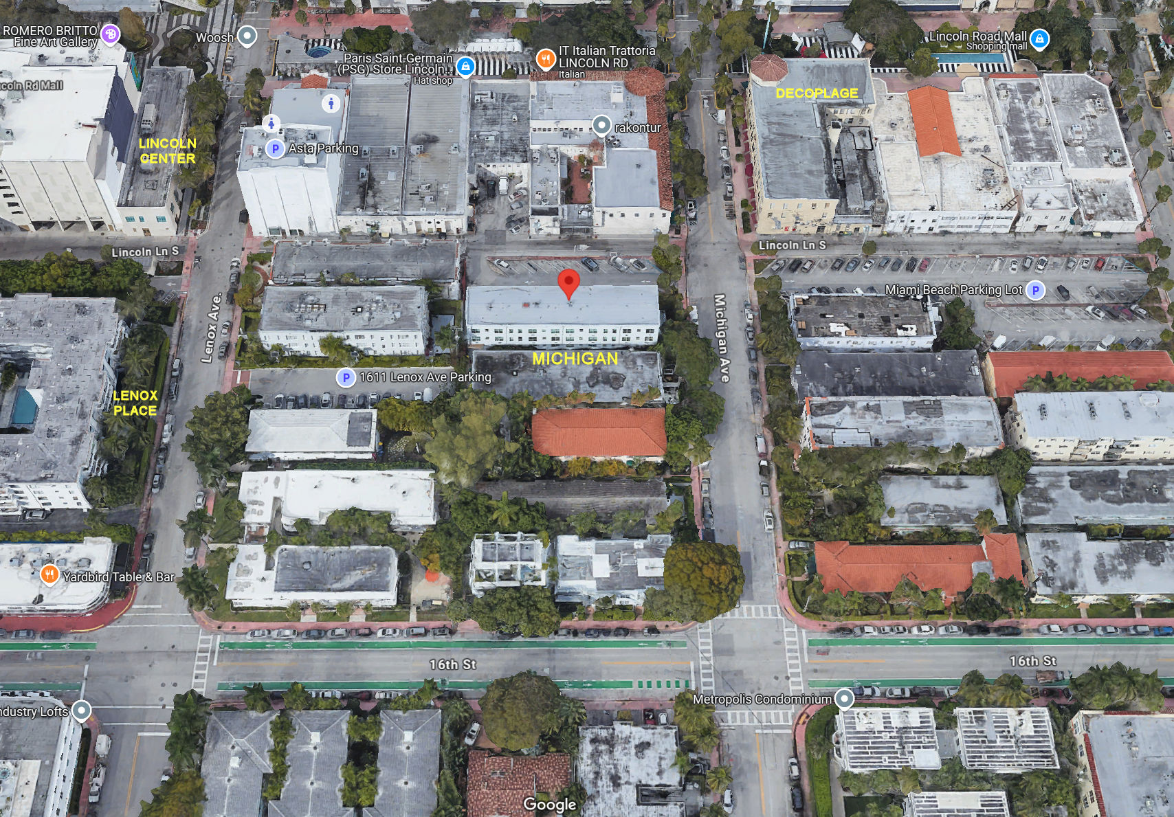 Aerial photo of Michigan (The)