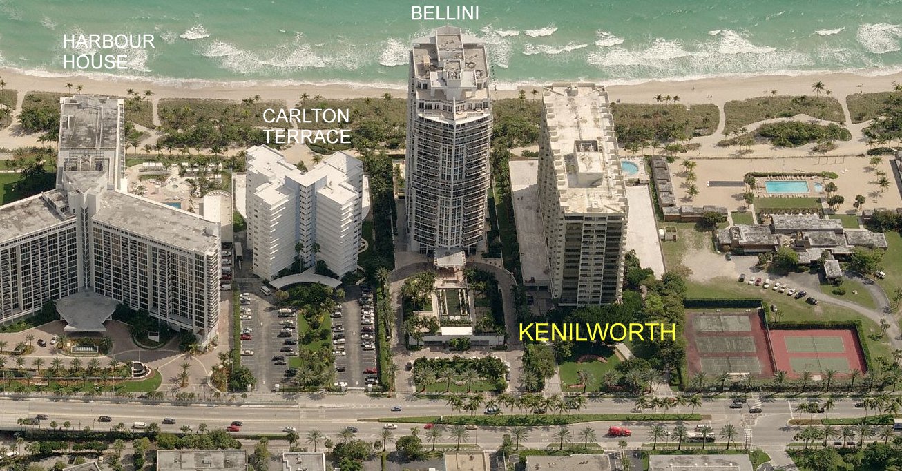 Aerial photo of Kenilworth