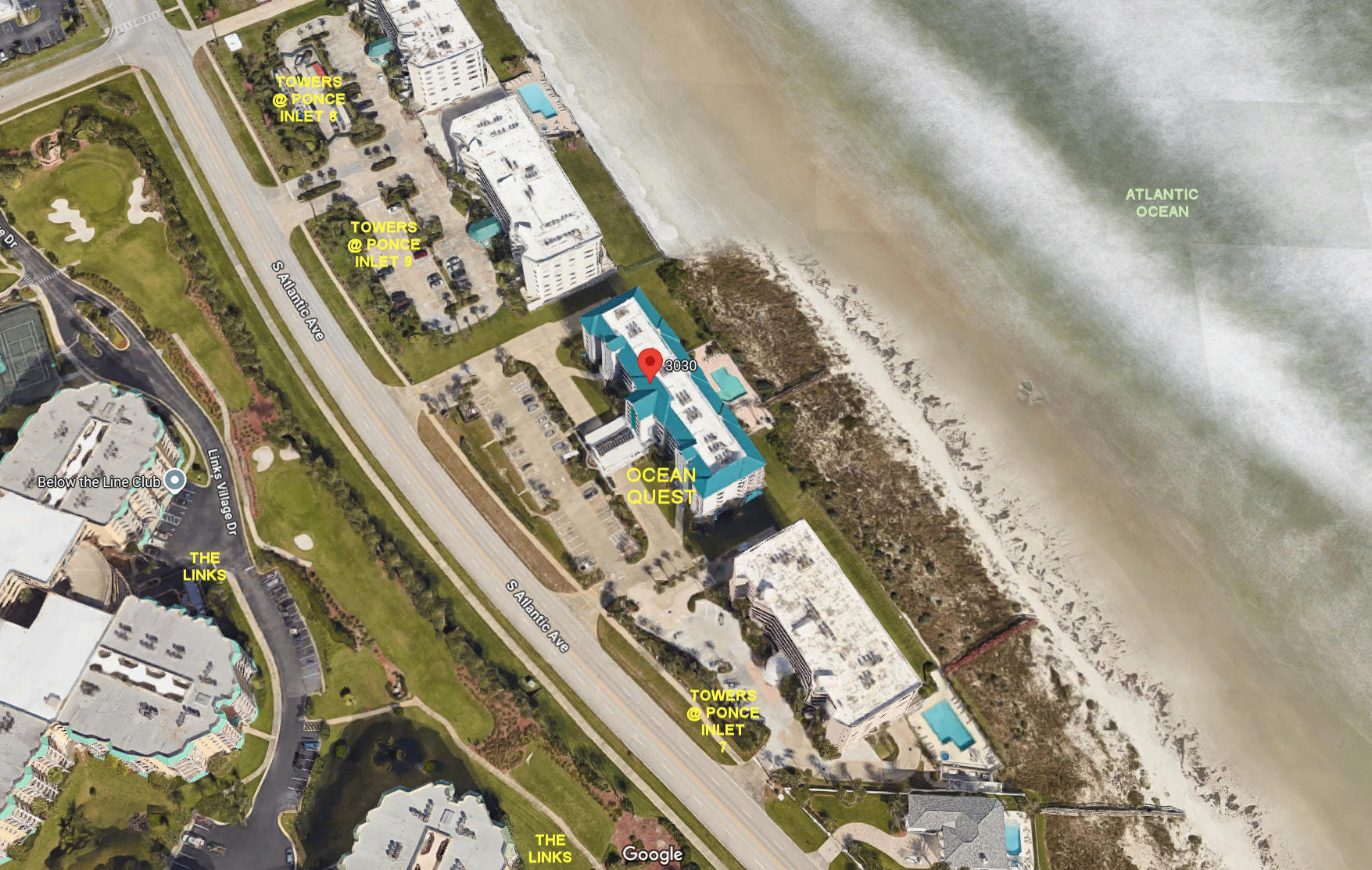 Aerial photo of Oceanquest