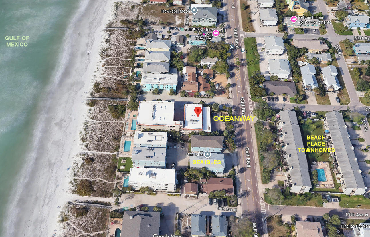 Aerial photo of Oceanway