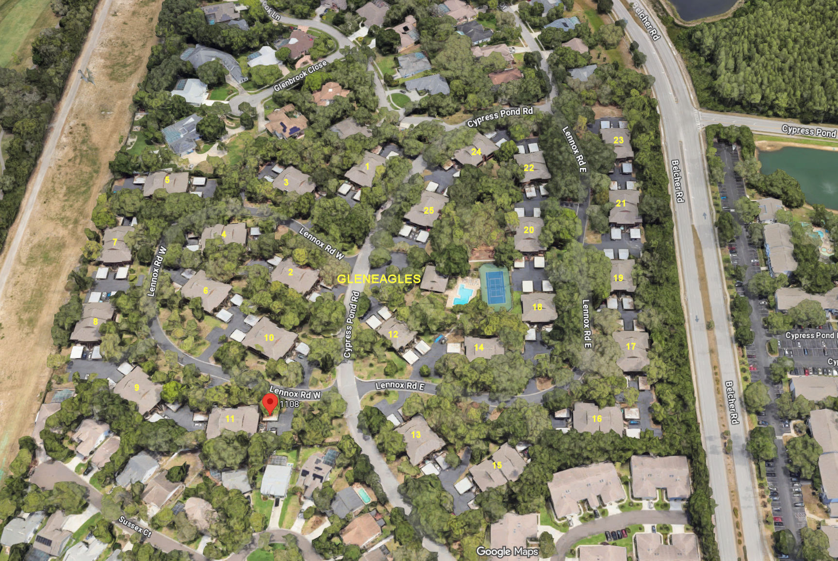 Aerial photo of Gleneagles I