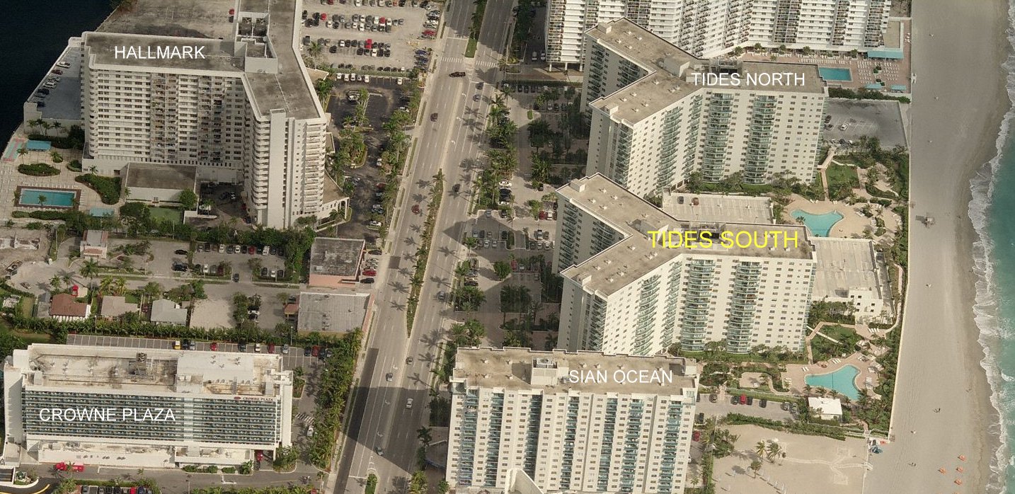 Aerial photo of Tides (South)