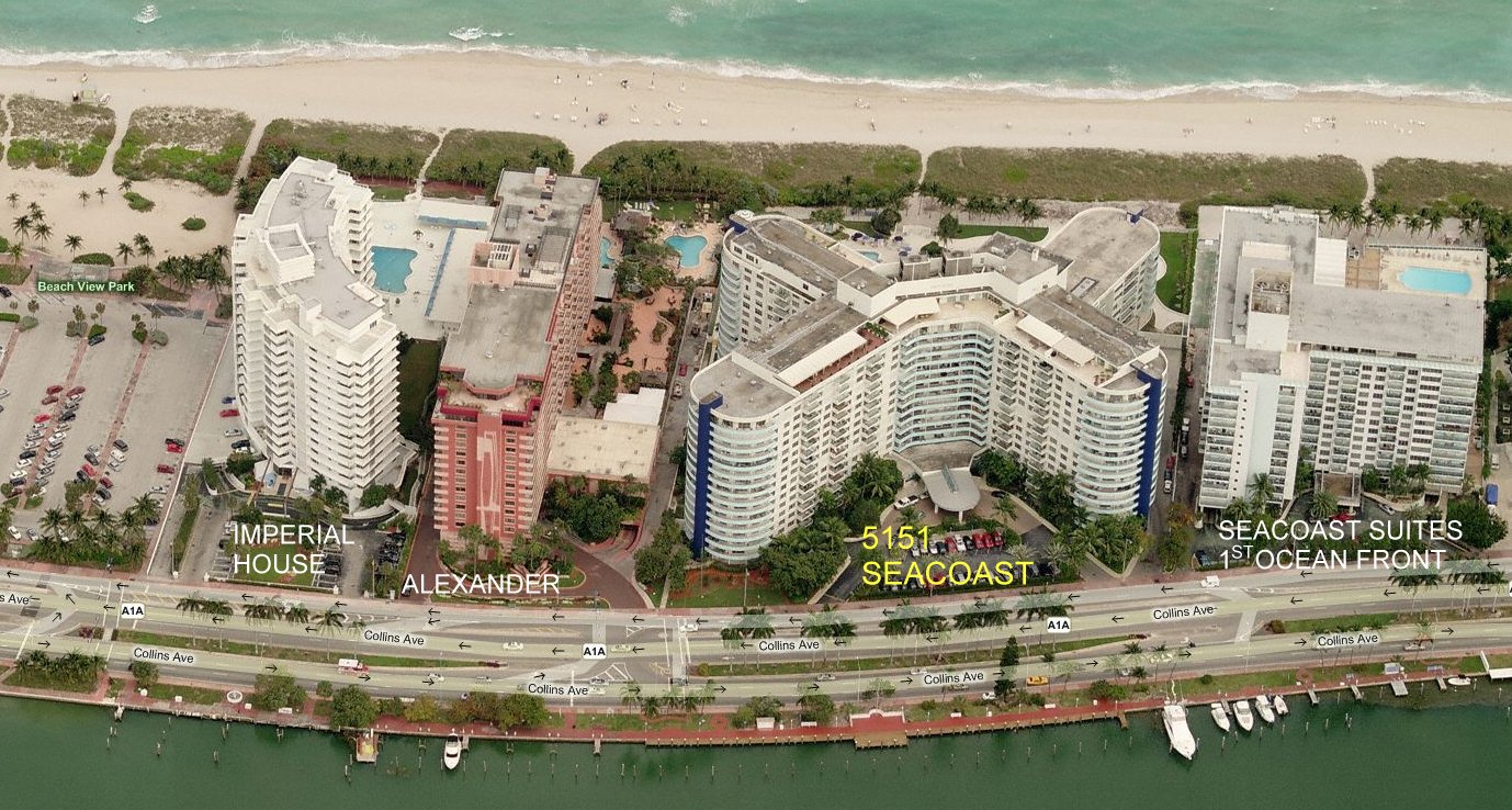 Aerial photo of 5151 Seacoast