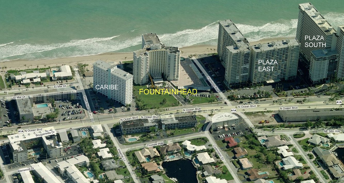 Aerial photo of Fountainhead